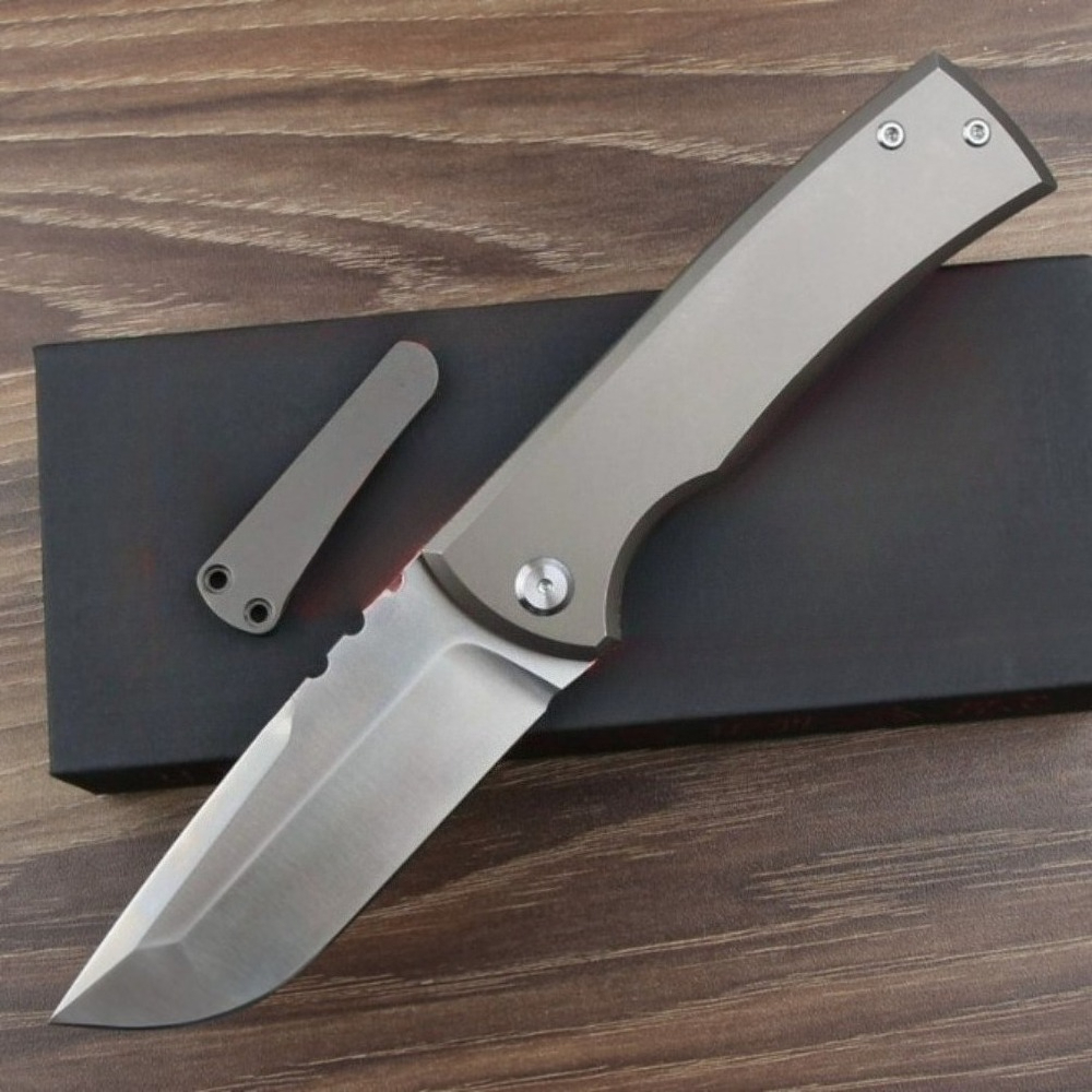 Fishing Equipment Gifts - EDC Folding Pocket Knife Titanium Alloy