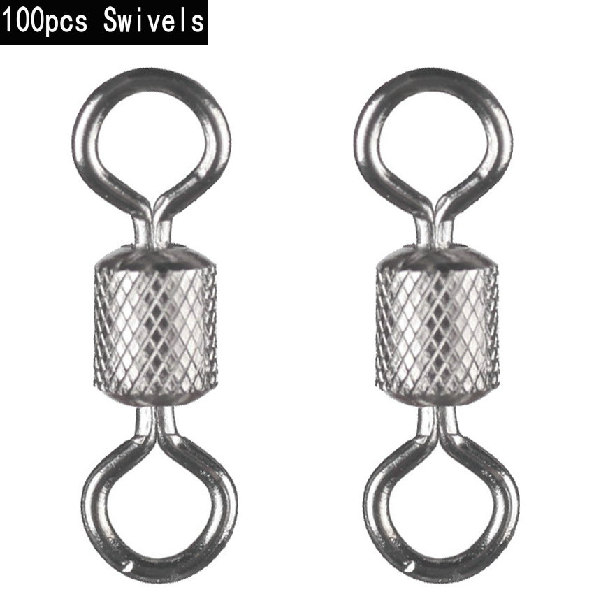 100PCS Fishing Swivels Ball Be - огляд і ціна Fishing Equipment Wholesale