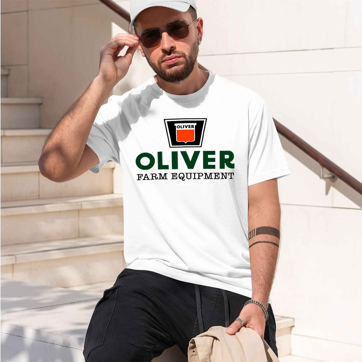 Oliver Farm Equipment with Gre - огляд і ціна Fishing Equipment Logos