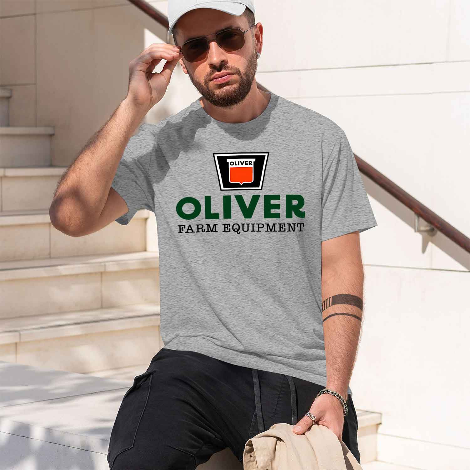 Oliver Farm Equipment with Gre - огляд і ціна Fishing Equipment Logos